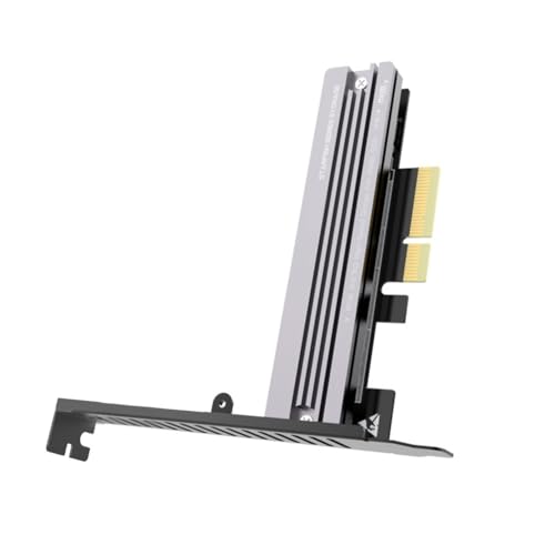 Koolenry M.2 SSD NVME An PCIe 4.0 -Adapter mit Heatkolben -PCI Express -Expansionskarte für Desktop -PC Koolenry M.2 SSD NVME An PCIe 4.0 -Adapter mit Heatkolben -PCI Express -Expansionskarte für Desktop -PC von Koolenry