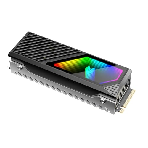 Koolenry M2 SSD-Kühler mit Lüfter NVME SSD2280 Messing-Wärmeleitkörper M2-Kühler mit Lüfter NVME SSD2280 Messing-Wärmeleitkörper, Festplatten-Wärmeableitungsweste A von Koolenry