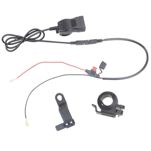 Koolenry Motorrad-USB-Ladegerät mit Voltmeter USB-A+Type-C Motorrad-Ladegerät Motorrad-Smartphones Schnellladegerät Koolenry Motorrad-USB-Ladegerät mit Voltmeter USB-A+Type-C Motorrad-Ladegerät Motorrad-Smartphones Schnellladegerät von Koolenry