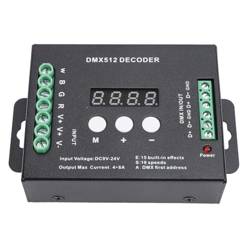 Koolenry RGBW-Controller 15 mit Integrierten Lichteffekten für die Steuerung Von Bühnenbeleuchtung und LED-Beleuchtungsmodulen. Koolenry RGBW-Controller 15 mit Integrierten Lichteffekten für die Steuerung Von Bühnenbeleuchtung und LED-Beleuchtungsmodulen. von Koolenry