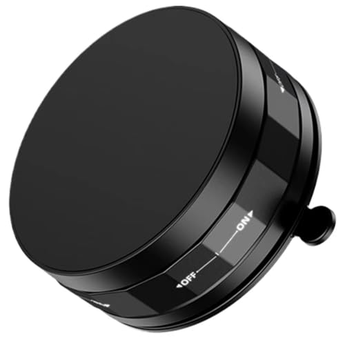 Koolenry Saughalter mit Magnetbefestigung für Autotelefone, 360-Grad-Drehbare Handy-Saugnapfhalterung in Schwarz Koolenry Saughalter mit Magnetbefestigung für Autotelefone, 360-Grad-Drehbare Handy-Saugnapfhalterung in Schwarz von Koolenry