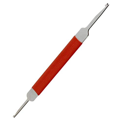Reparaturwerkzeug, Federhaken für Klarinette, Saxophon, Oboe, Flöte, Fagott (zufällige Farbe für Rohrhülse) von Kopeme