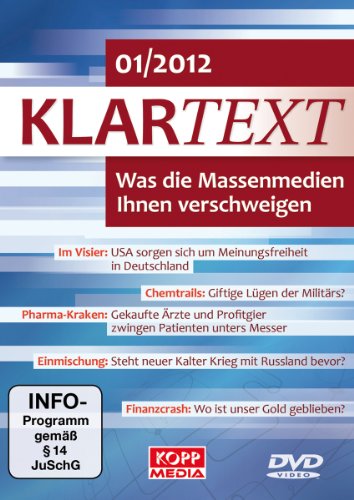 Klartext 01/2012, DVD von Kopp Verlag