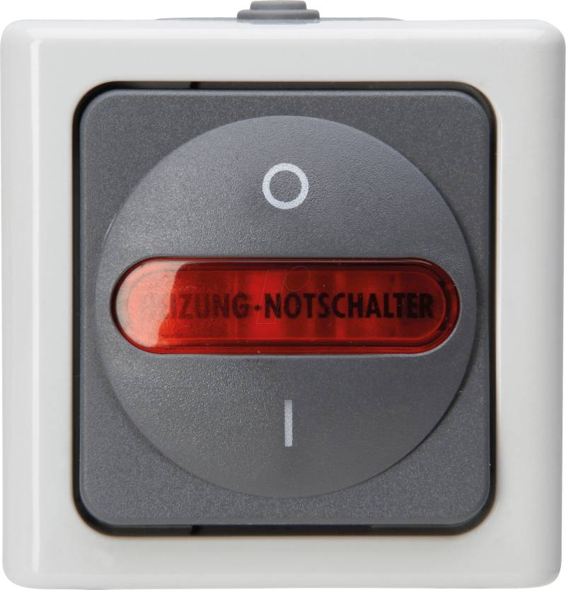 EL BE 562356009 - BLUE ELECTRIC AP-Feuchtraum-Schalter, Heizungshauptschalter von Kopp