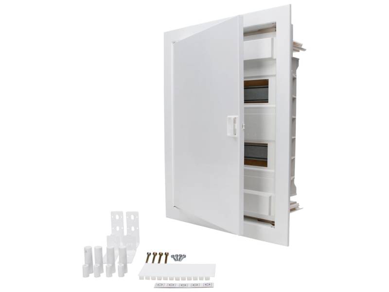 KOPP Unterputz-/Hohlwand-Verteilerkasten U24EP, IP40, 64A, 400VAC, 2-reihig von Kopp