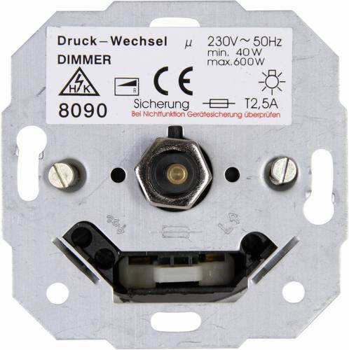 Kopp 1 Stück Einsatz Dimmer HK 07 Aluminium 809000003 von Kopp