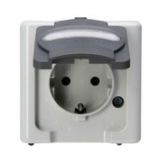 Kopp 103356006 AP-FR Steckdose1f.BLUEgr Kopp 103356006 AP-FR Steckdose1f.BLUEgr von Kopp