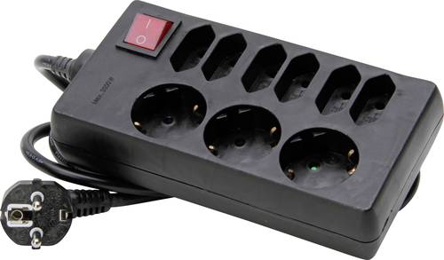 Kopp 129805005 Steckdosenleiste mit Schalter 9fach Schwarz Schutzkontakt 1St. Kopp 129805005 Steckdosenleiste mit Schalter 9fach Schwarz Schutzkontakt 1St. von Kopp