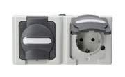 Kopp 131256002 AP-FR Std2f.wgr.BLUEgrau Kopp 131256002 AP-FR Std2f.wgr.BLUEgrau von Kopp