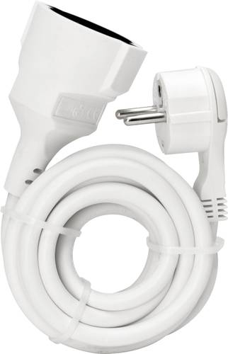 Kopp 143602080 Strom Verlängerungskabel Weiß 3.00m H05VV-F 3G 1,5mm² Kopp 143602080 Strom Verlängerungskabel Weiß 3.00m H05VV-F 3G 1,5mm² von Kopp