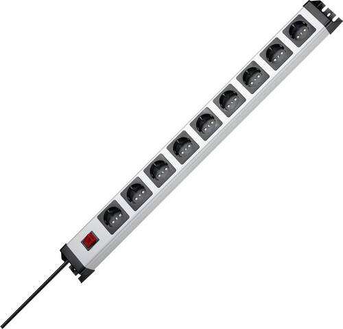 Kopp 227020018 Steckdosenleiste mit Schalter 9fach Grau, Schwarz Schutzkontakt 1St. Kopp 227020018 Steckdosenleiste mit Schalter 9fach Grau, Schwarz Schutzkontakt 1St. von Kopp