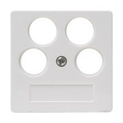 Kopp 491829003 Abd.AntStd.3f.HK07r-wei (5 Stück) von Kopp