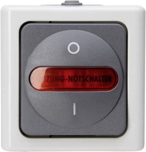 Kopp 562356009 1 Stück Feuchtraum-Schalterprogramm Komplett Heizungs-Notschalter BlueElectric Grau Kopp 562356009 1 Stück Feuchtraum-Schalterprogramm Komplett Heizungs-Notschalter BlueElectric Grau von Kopp
