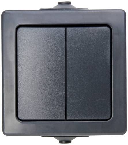 Kopp 565515009 Feuchtraum-Schalterprogramm Nautic Anthrazit von Kopp