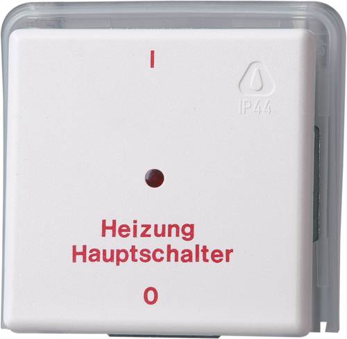 Kopp 627302086 Feuchtraum-Schalterprogramm Heizungs-Notschalter Arktis Weiß von Kopp