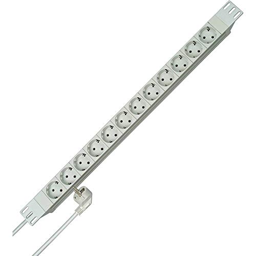 Kopp 931204016 PROFIversal 12-fach mit Schutzk.-Std., 45 Grad gedr. Töpfen, 5 mm², 2 m mit Schutzk.-Winkelstecker, 250 VAC, 16 Amp Kopp 931204016 PROFIversal 12-fach mit Schutzk.-Std., 45 Grad gedr. Töpfen, 5 mm², 2 m mit Schutzk.-Winkelstecker, 250 VAC, 16 Amp von Kopp