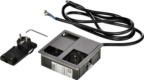 Kopp 939632015 Einbau-Steckdosenleiste 2fach Zinn 1St. Kopp 939632015 Einbau-Steckdosenleiste 2fach Zinn 1St. von Kopp