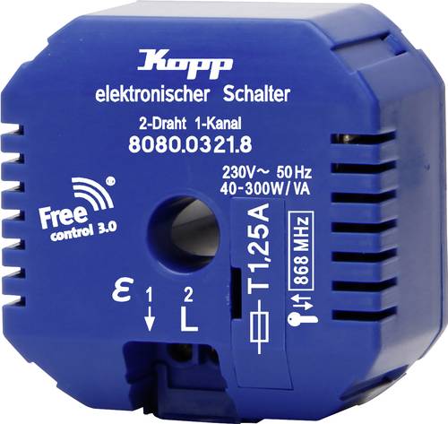 Kopp Free Control 3.0 Free Control 1-Kanal Empfänger von Kopp