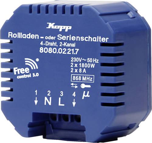 Kopp Free Control 3.0 Free Control 2-Kanal Empfänger Kopp Free Control 3.0 Free Control 2-Kanal Empfänger von Kopp