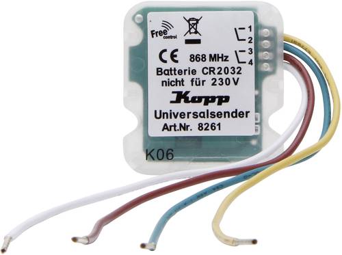 Kopp Free Control 3.0 Free Control 2-Kanal Sender Kopp Free Control 3.0 Free Control 2-Kanal Sender von Kopp