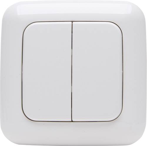 Kopp Free Control 3.0 Free Control 2-Kanal Wandschalter Alpinweiß Kopp Free Control 3.0 Free Control 2-Kanal Wandschalter Alpinweiß von Kopp