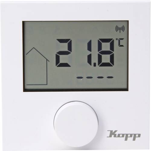Kopp Free Control Thermostat Reinweiß (RAL 9010) von Kopp