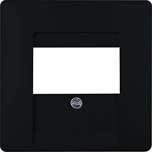 Kopp HK05 - TAE-Abdeckung, Farbe: mattschwarz, 5er Pack, 326050004 von Kopp