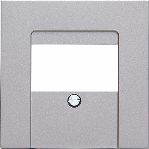 Kopp HK07 - TDO-Abdeckung, 1-3 Anschlüsse, Farbe: stahl, 5er Pack, 373047006 von Kopp