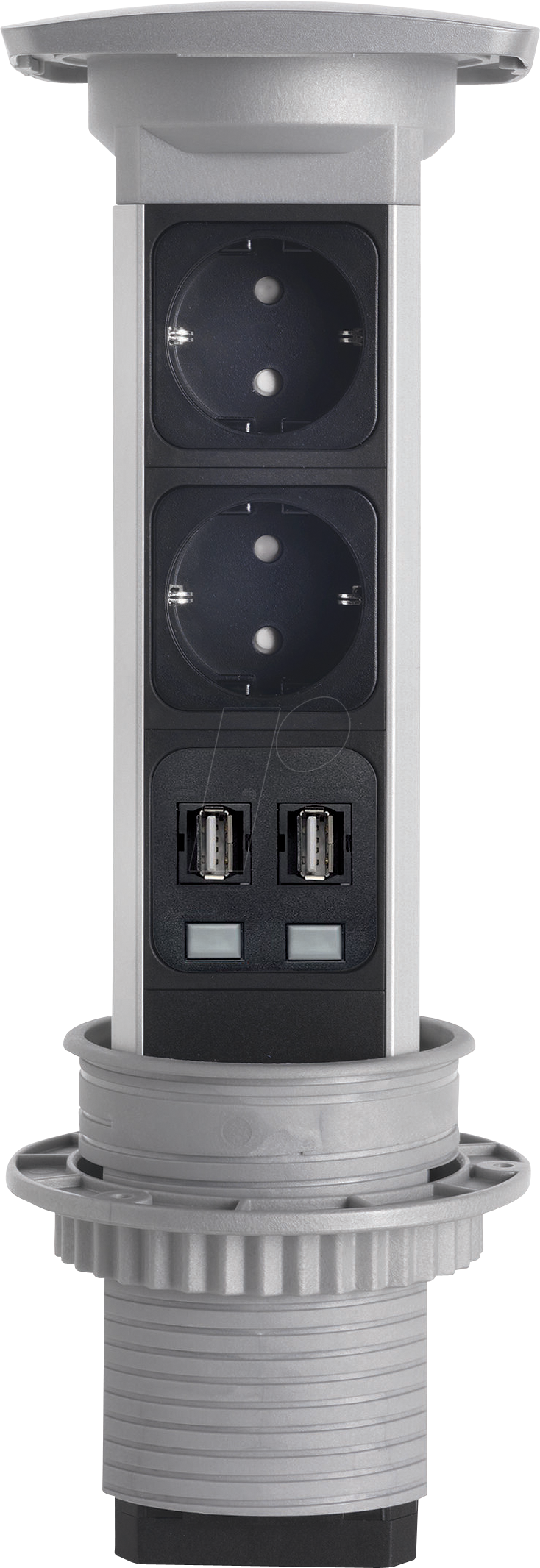 VPULL 939616015 - VersaPULL, 2-fach Steckdose mit 2 USB ohne Anschlusskabel VPULL 939616015 - VersaPULL, 2-fach Steckdose mit 2 USB ohne Anschlusskabel von Kopp