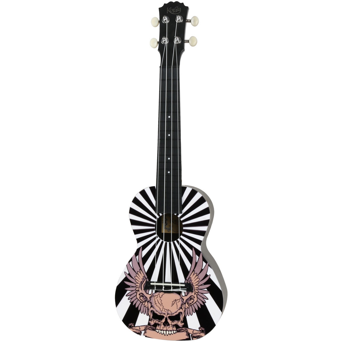 Korala PUC-30-002 Konzertukulele Skull Eagle, Polycarbonat Korala PUC-30-002 Konzertukulele Skull Eagle, Polycarbonat von Korala
