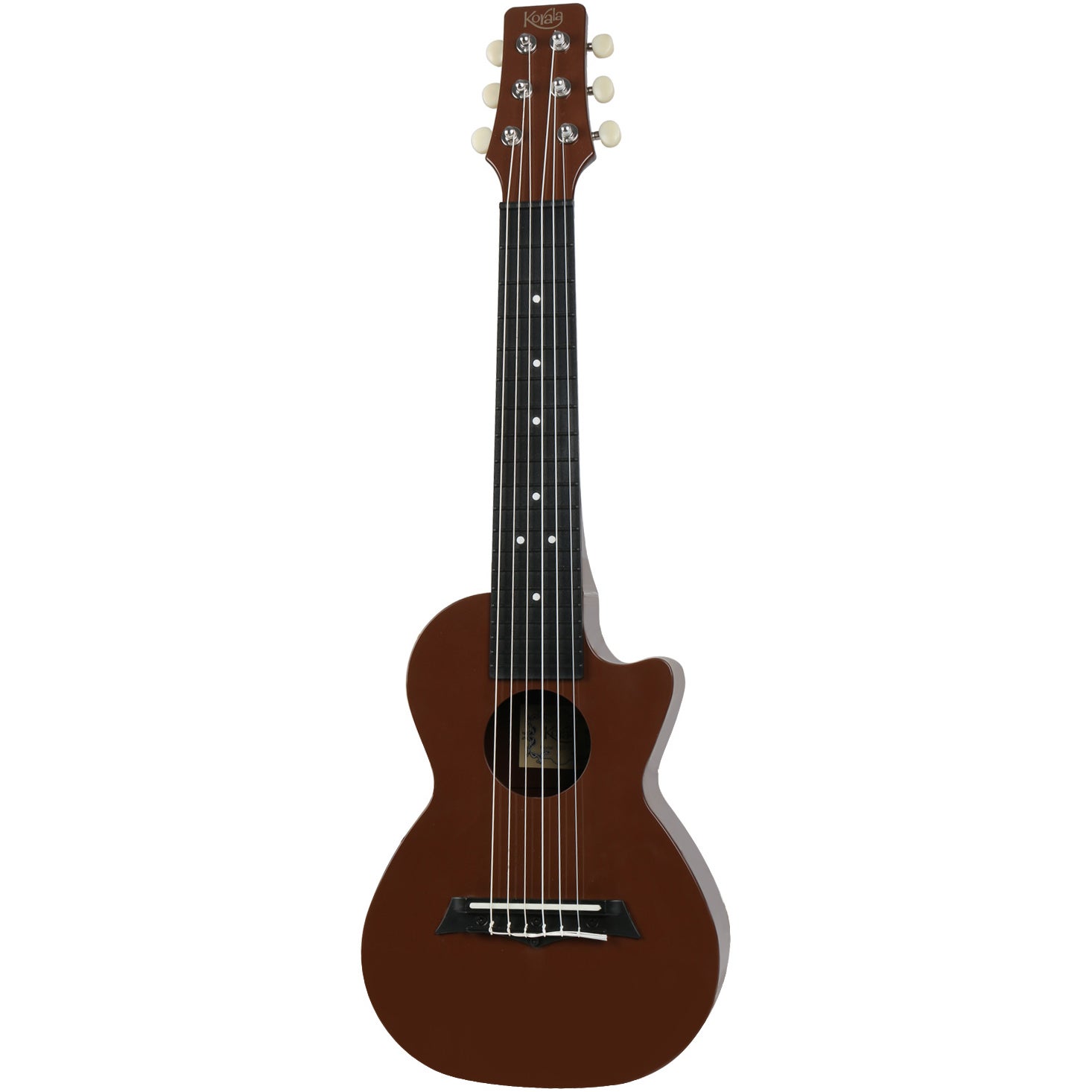 Korala PUG-40-DBR Guitarlele braun, Polycarbonat Korala PUG-40-DBR Guitarlele braun, Polycarbonat von Korala