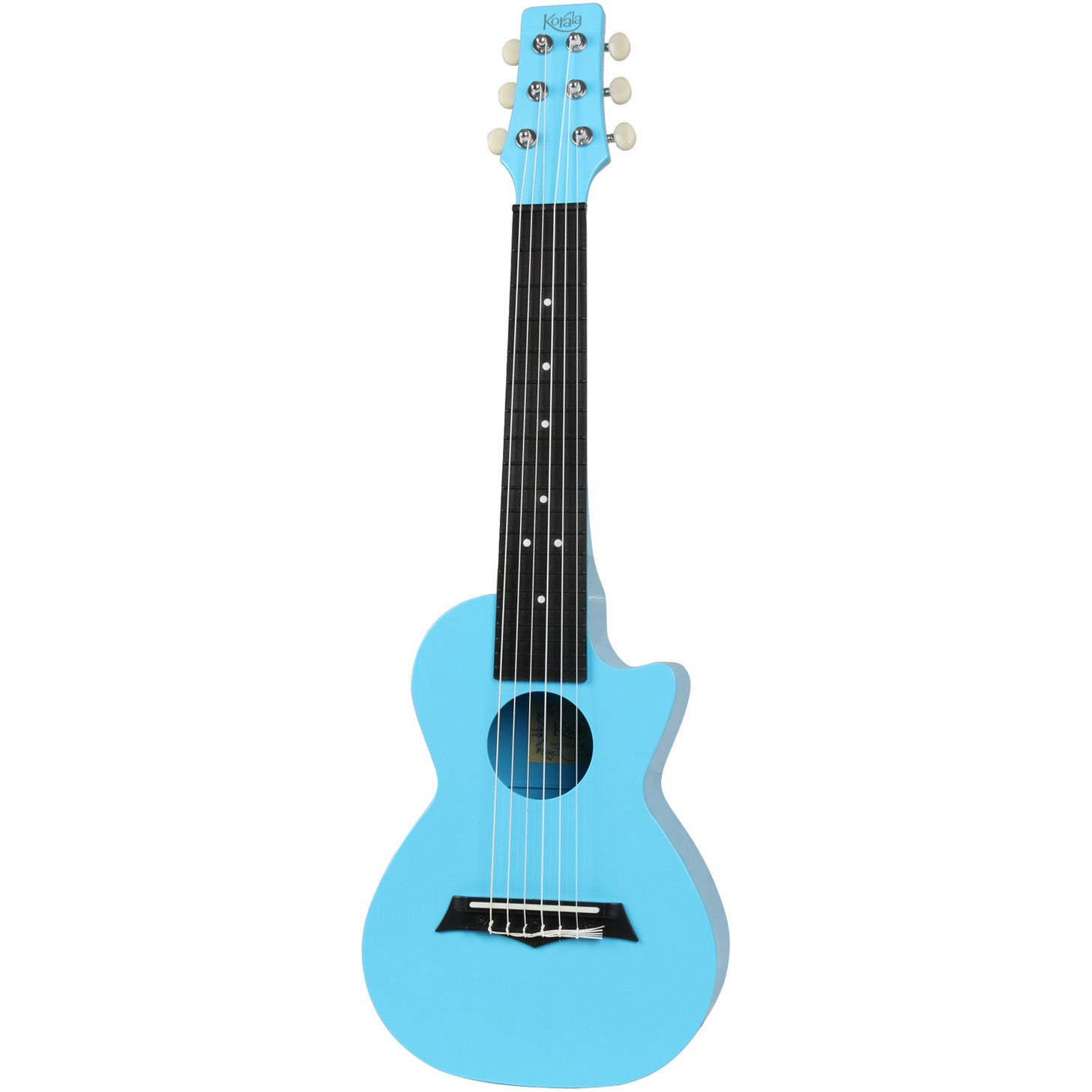 Korala PUG-40-LBU Guitarlele blau, Polycarbonat Korala PUG-40-LBU Guitarlele blau, Polycarbonat von Korala