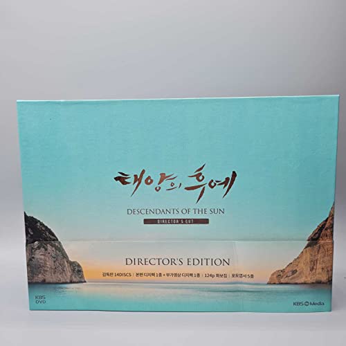 Descendants of the Sun Box Set Director's Cut Limited Edition English Subtitle Korean Series DVD 14Disc Song Joong Ki Song Hye Kyo von Korean Art Agency GmbH