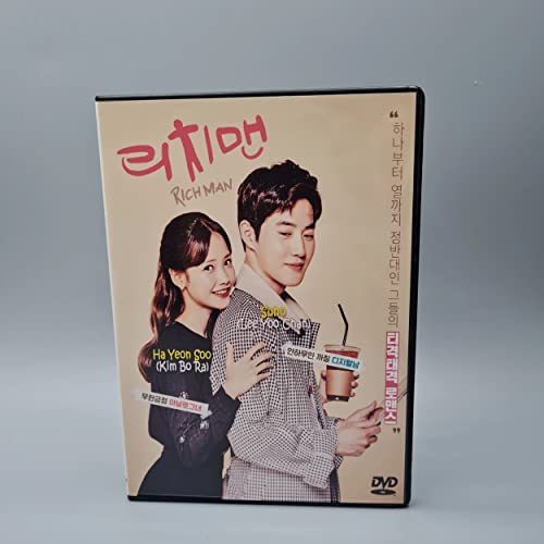 Rich Man Korean Series DVD 4Disc English Sub EXO Suho Ha Yeon Soo von Korean Art Agency GmbH