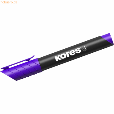 12 x Kores Permanentmarker XP2 3-5mm Keilspitze violett 12 x Kores Permanentmarker XP2 3-5mm Keilspitze violett von Kores