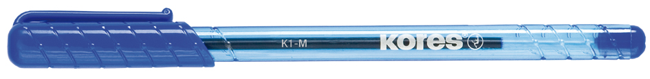 Kores Einweg-Kugelschreiber K-PEN K1, schwarz, Strichst.: M von Kores