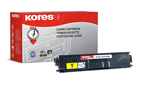 Kores G1243RBG Toner für Laserdrucker, 3500 Seiten, Gelb, Brother, HL 4150, 4570, TN-325Y, Box von Kores