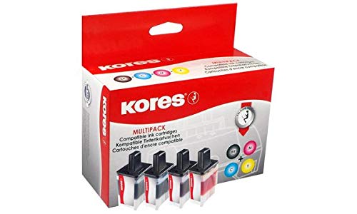 Kores G1529KIT Multi-Pack Tinte G1529 Ersetzt LC-223 rot von Kores