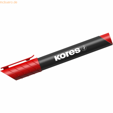 Kores Permanentmarker XP1 3mm Rundspitze rot Kores Permanentmarker XP1 3mm Rundspitze rot von Kores