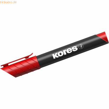 Kores Permanentmarker XP1 3mm Rundspitze rot von Kores