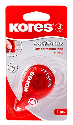 Kores Scooter Korrekturroller Maus, 8m x 4,2 mm von Kores