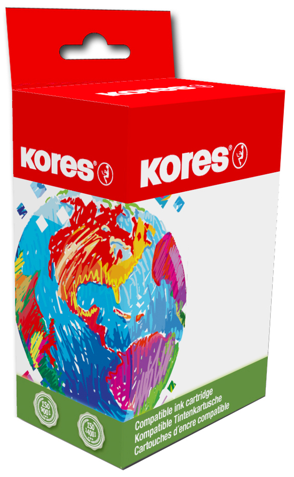 Kores Tinte G1522BK ersetzt brother LC-980BK/LC1100BK von Kores