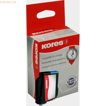 Kores Tintenpatrone kompatibel mit Brother LC-970C / LC-1000C cyan von Kores