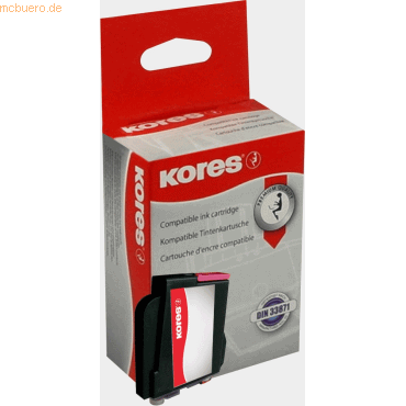 Kores Tintenpatrone kompatibel mit Brother LC-970M / LC-1000M magenta von Kores