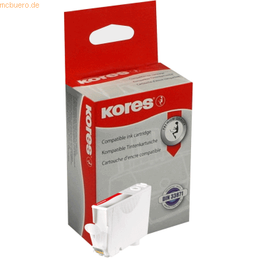 Kores Tintenpatrone kompatibel mit Canon CLI-8Y yellow von Kores