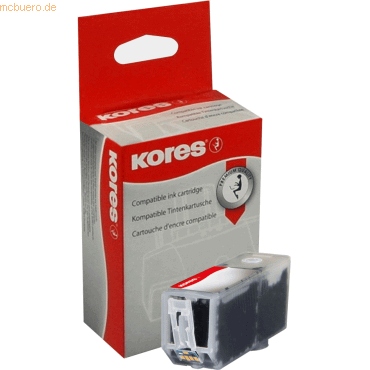 Kores Tintenpatrone kompatibel mit Canon PGI-520BK schwarz von Kores