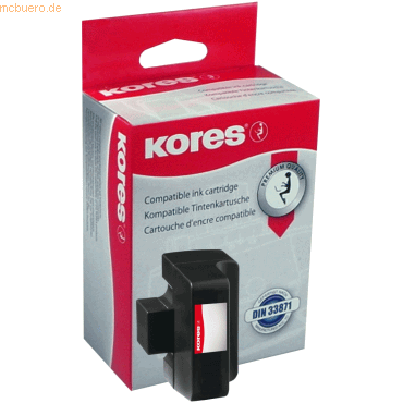 Kores Tintenpatrone kompatibel mit HP Nr. 363, C8719EE schwarz Kores Tintenpatrone kompatibel mit HP Nr. 363, C8719EE schwarz von Kores