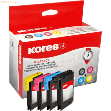 Kores Tintenpatronen Multipack kompatibel mit Brother LC-980 / LC-1100 Kores Tintenpatronen Multipack kompatibel mit Brother LC-980 / LC-1100 von Kores