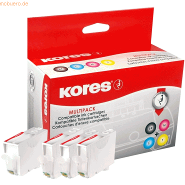 Kores Tintenpatronen Multipack kompatibel mit Canon PGI-5BK / CLI-8C/M Kores Tintenpatronen Multipack kompatibel mit Canon PGI-5BK / CLI-8C/M von Kores