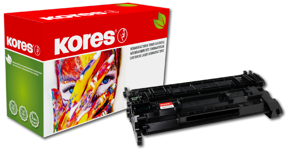 Kores Toner G1104RB ersetzt hp C8061X, schwarz von Kores